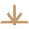 Ekena Millwork Kennewick Timber Gable Bracket, Western Red Cedar, 60"W x 40"H x 1 1/2"D x 5 1/2"F, 16/12 Pitch GBW060X40X0206KEN00SWR - alternate 1